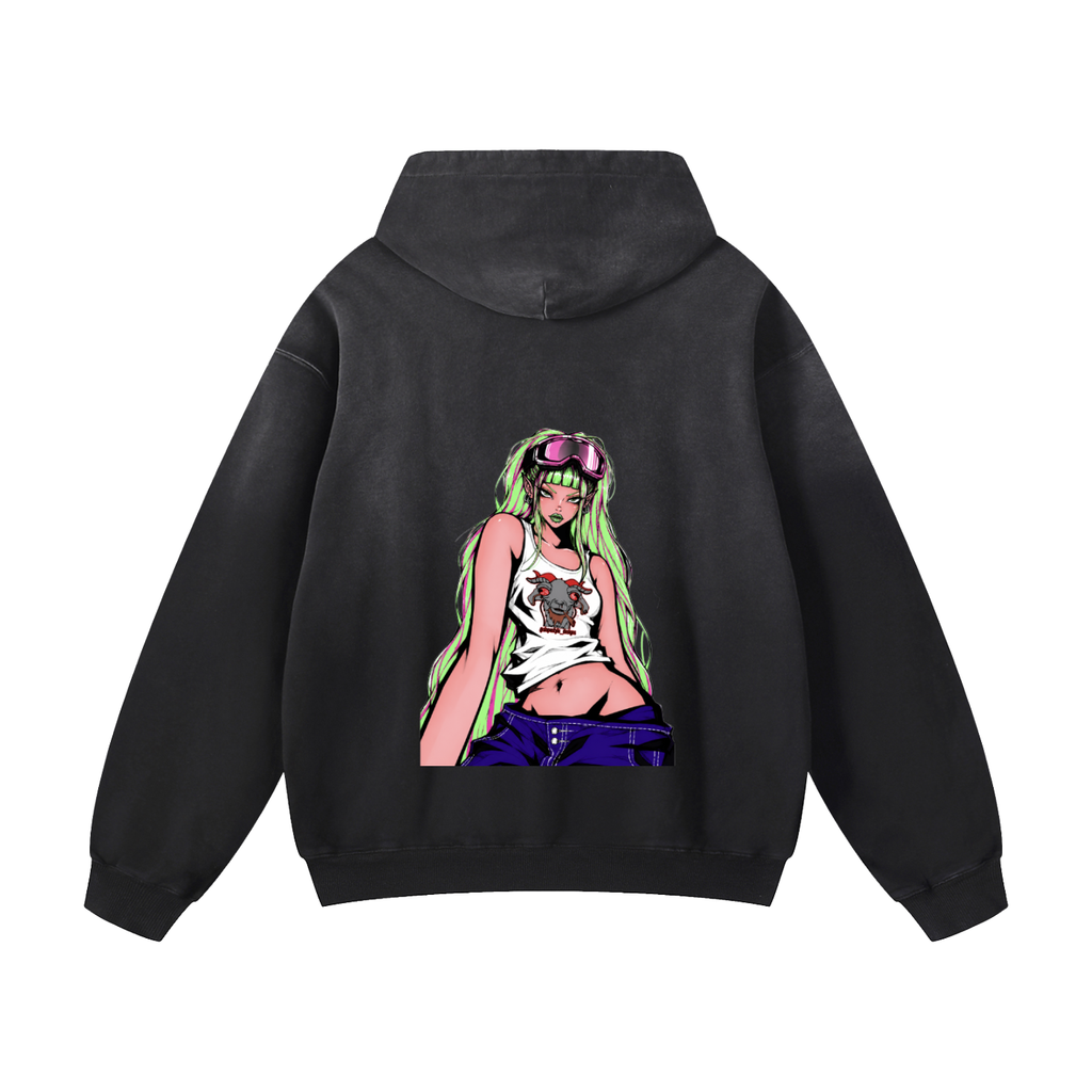 Heavyweight Sunfade Oversized Hoodie